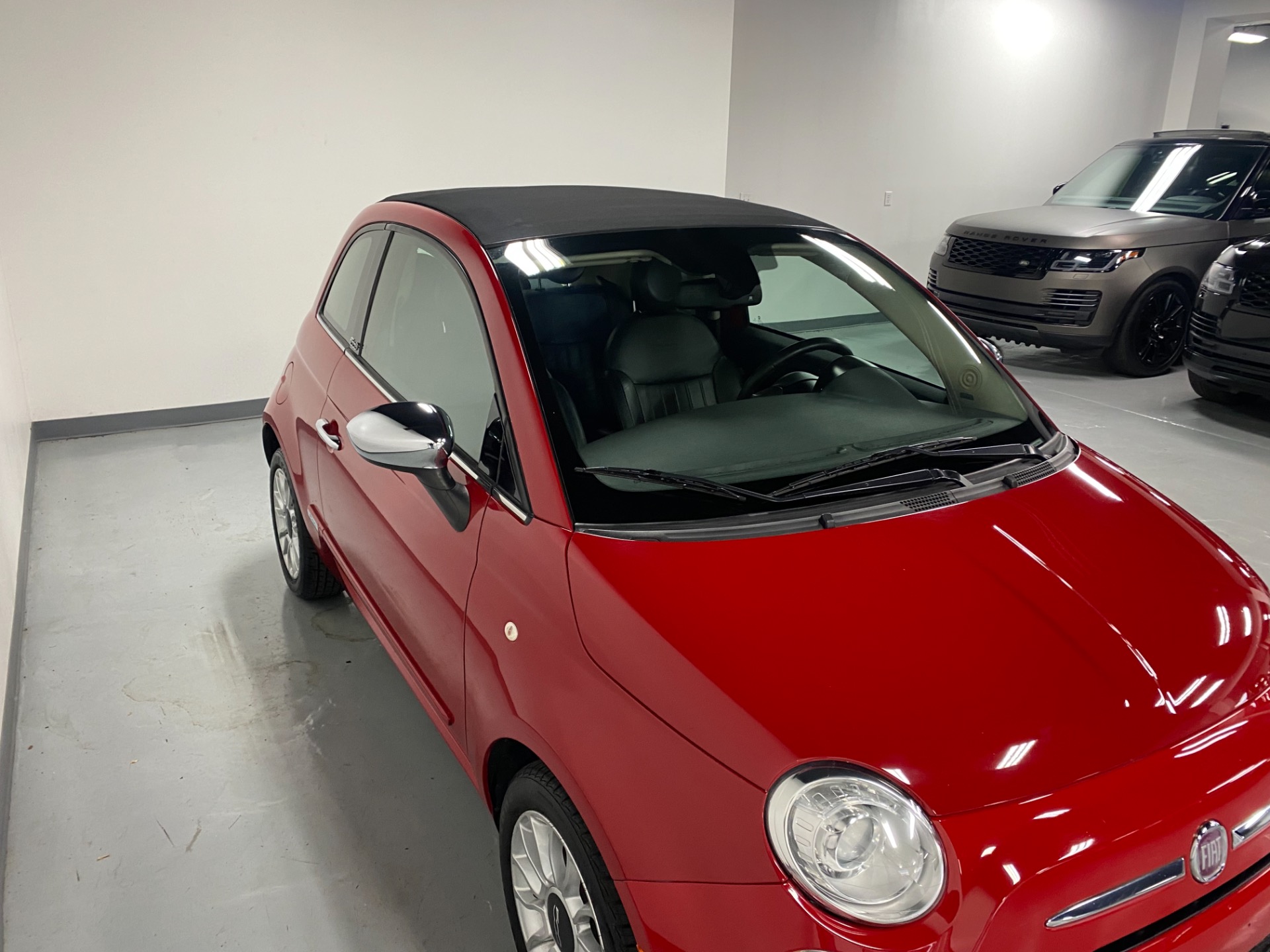 Used 2012 Rosso FIAT 500c lounge convertible Lounge For Sale (Sold ...